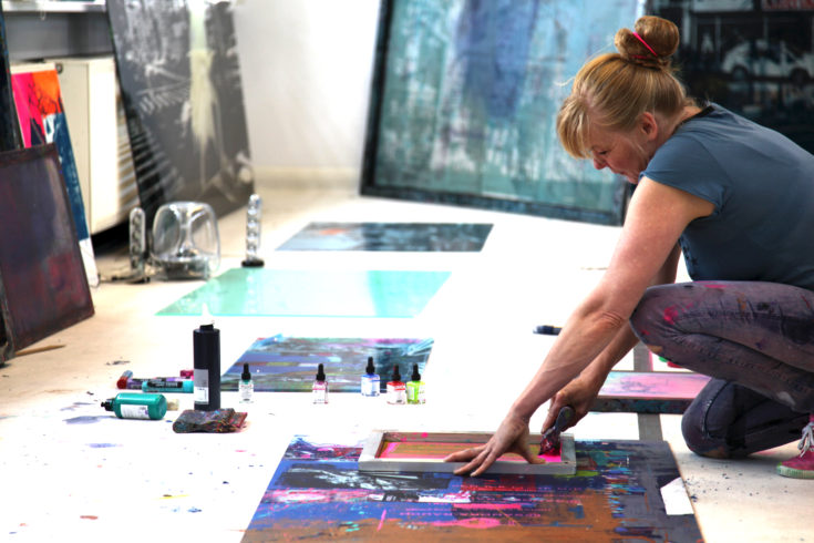 Sandra Rauch bei der Arbeit 9_Jens Becker