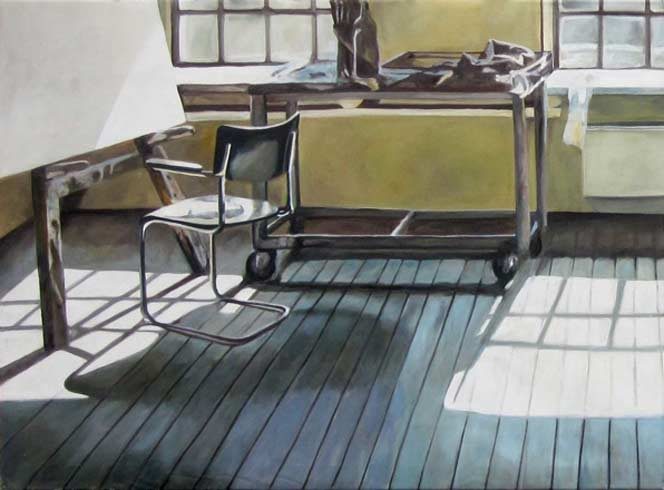 Bild 1 »Atelier III«, Öl auf Leinwand, 120 x 170 cm