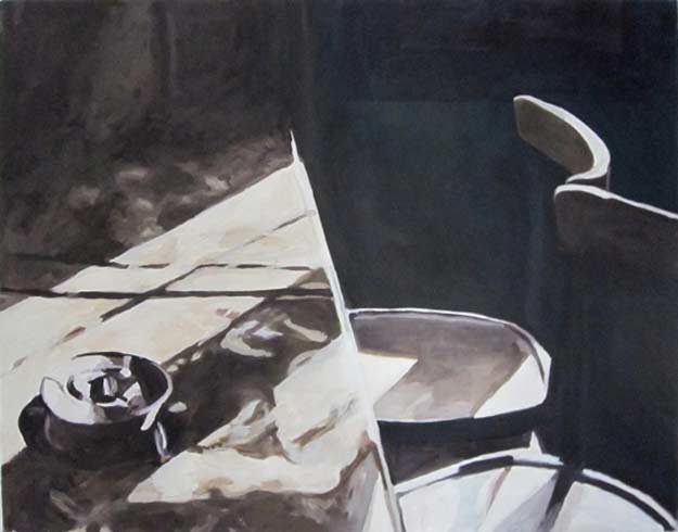 Bild 11 »Mutter Schulte Tisch«, Öl auf Leinwand, 54 x 70 cm