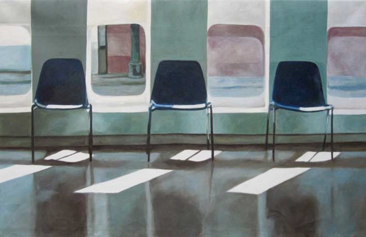 Bild 8 »Museum Kalkar«, Öl auf Leinwand, 110 x 170 cm
