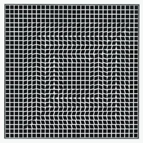 Victor Vasarely, TLINKO-K, 1956/63 © VG Bild-Kunst, Bonn 2017/ Victor Vasarely