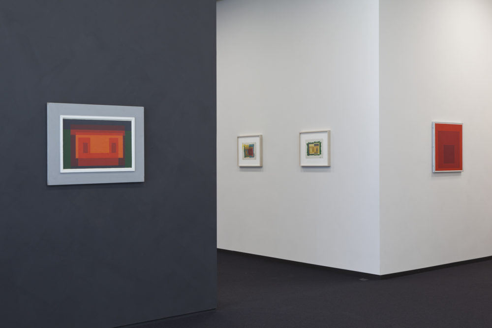 Josef Albers Museum Quadrat Bottrop, Innenansicht, © Josef Albers Museum Quadrat Bottrop, Foto: VG Bild-Kunst, Bonn 2017 / Werner J. Hannappel