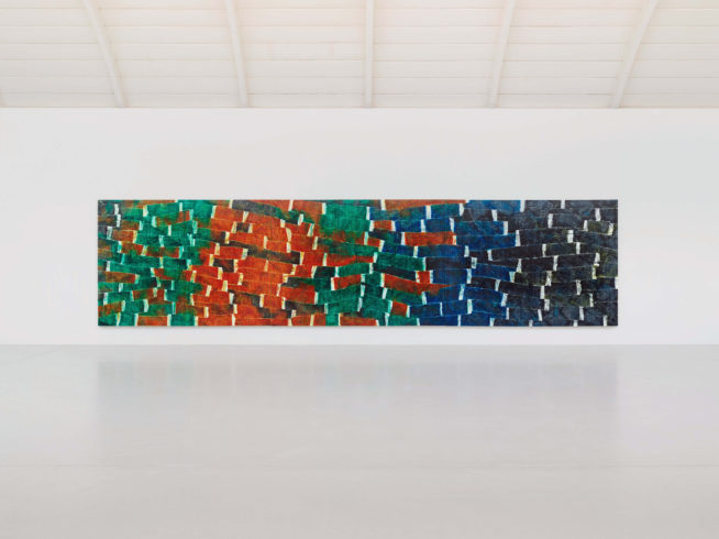 Herbert Maier, Grosses Mexiko II, 2010-2015, 240x990cm, © Herbert Maier, Foto: Bernhard Strauss