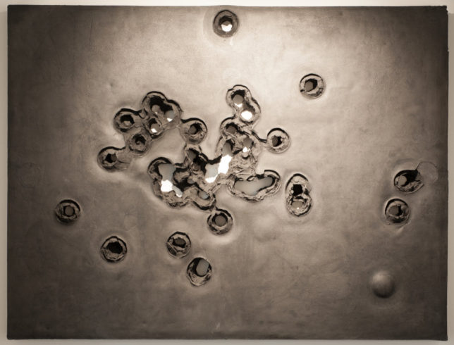 Polymergips, 2015, 202x151x10 cm Foto J. Hoffmann