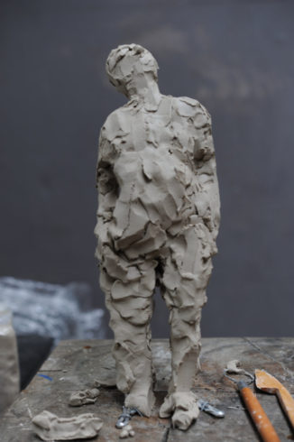 Skulptur Mann