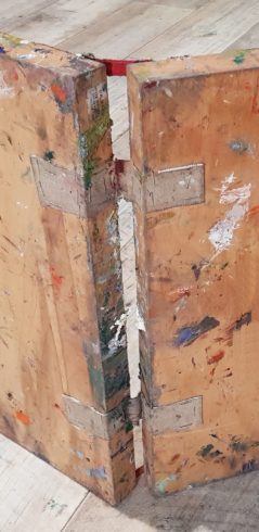Ölmalerei unterwegs mit Klapp-Palette