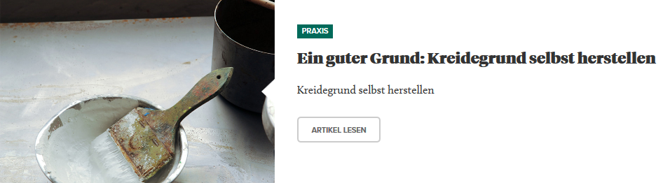 Beitrag - Ein guter Grund