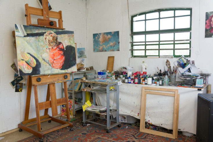 Atelier von Bettina Bülow-Böll