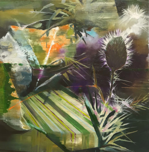 Polster, 2019, Öl auf Leinwand, 140 x 170 cm © und Foto: Michal Schmidt, courtesy by Eigenheim Weimar/Berlin