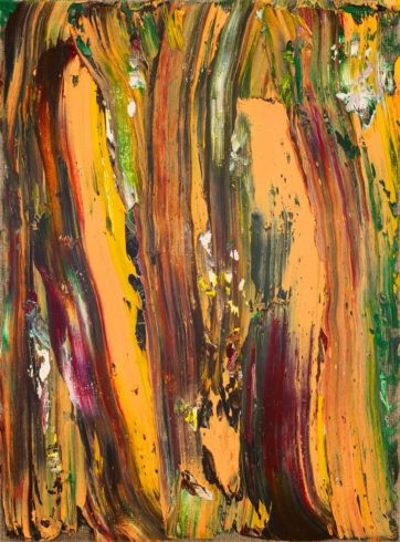 Edvard Munch, 2016, Öl auf Leinwand, 40 x 30 cm, Privatsammlung © Chunqing Huang, Foto: Tom Wolf