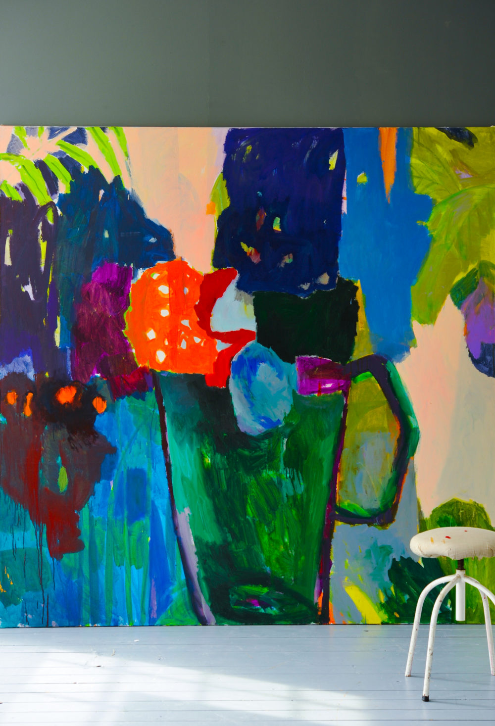 Expressives Bild von Ina Riepe