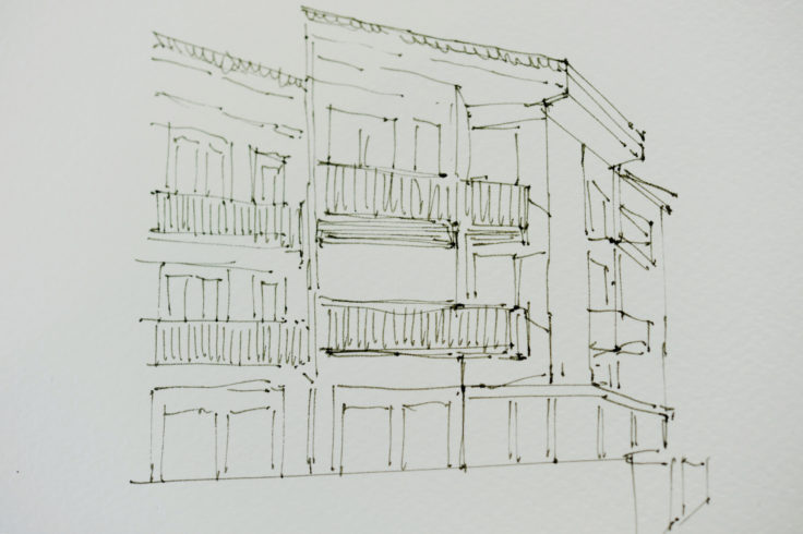 Ina Riepe Skizze Sketching