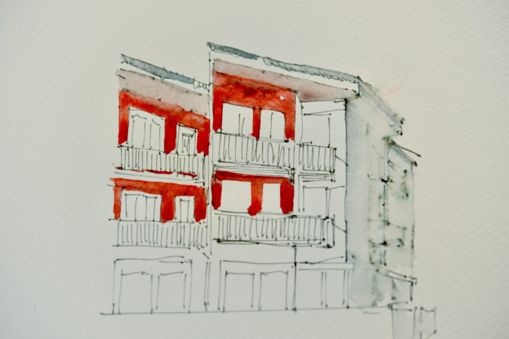 Ina Riepe Skizze Sketching