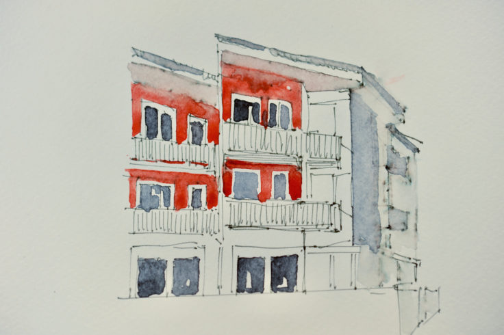 Ina Riepe Skizze Sketching