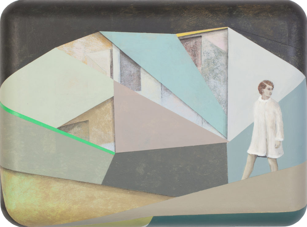 Unbekannte Seitenpfade, 2022, Arcyl/MDF, 13 x 17,5 x 4 cm © VG Bild-Kunst Bonn, 2022 / Anna Ingerfurth