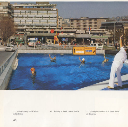 Kleiner Schlossplatz, 2022, Collage, 23,5 x 24 cm © VG Bild-Kunst Bonn, 2022 / Anna Ingerfurth