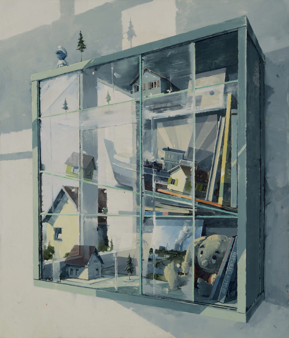 Untitled, 2021, Acryl auf Leinwand, 110 x 90 cm © Sven Kroner, Foto: Wendelin Bottländer