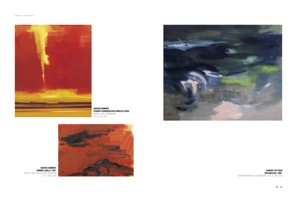 Abbildung aus dem Innenteil des Buches: © Rainer Fetting, © Bernd Zimmer.