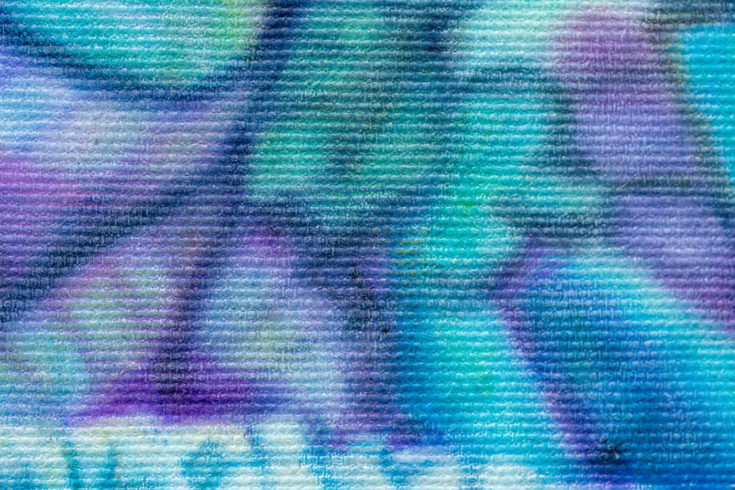 Details aus o. T., 2019, 25 x 21 cm, Öl auf Baumwolle, 2014
