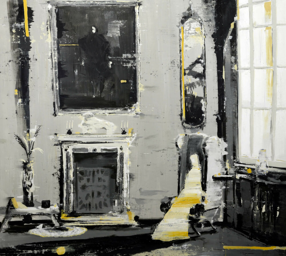 Room Secrets, 200 x 180 cm, Acryl und Lack auf Leinwand, Foto: Studio Lars Teichmann, Berlin