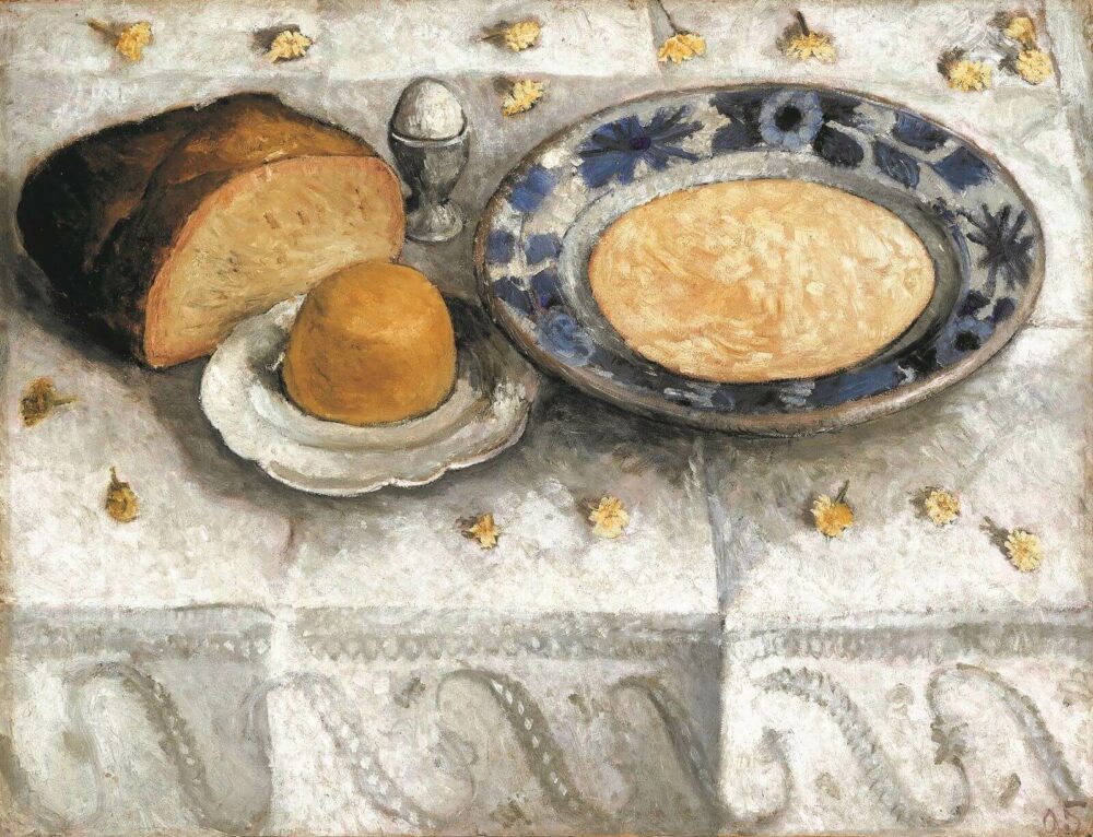 Paula Modersohn-Becker, Stillleben mit Milchsatte, 1905 Paula Modersohn-Becker Museum, Bremen © Paula Modersohn-Becker Museum, Bremen