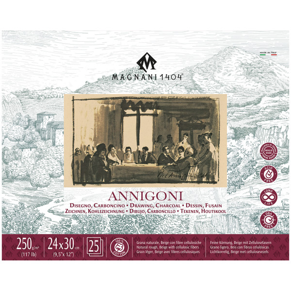 Magnani 1404® Annigoni Zeichenpapier-Block