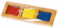 Art Graf Grafitkreide-Set | 3 Kreiden