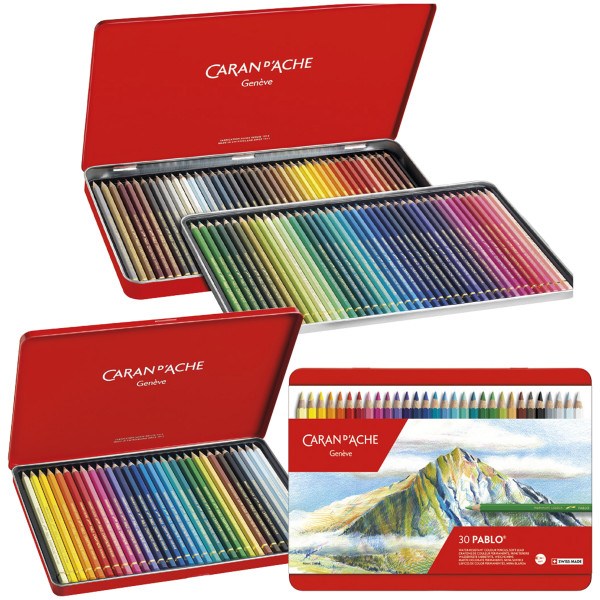 Caran d'Ache Pablo Künstler-Farbstift-Set