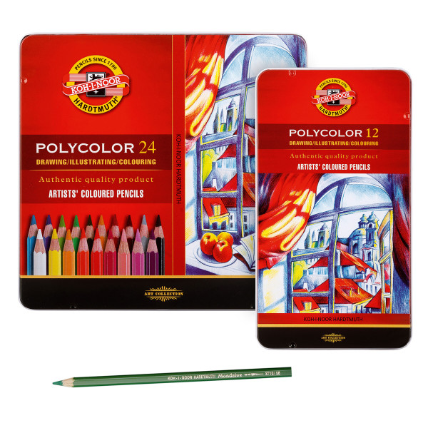 Koh-I-Noor Polycolor Künstler-Farbstift-Set