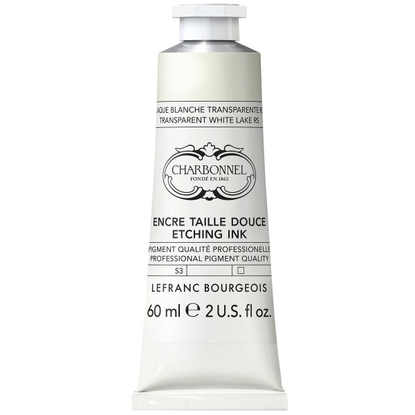 Charbonnel Transparent White Lake RS, Kupferdruckfarbe