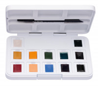 Gedeckte Farbtöne | Talens Van Gogh Aquarellfarbe Pocket Box