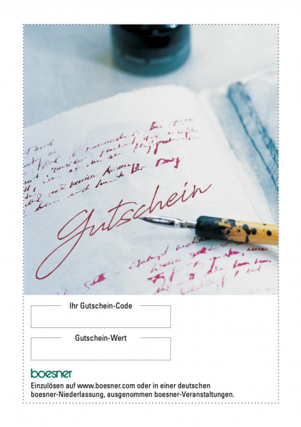 boesner Geschenkgutschein (als PDF per E-Mailversand)