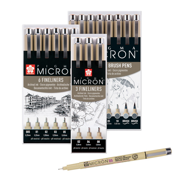 SAKURA Pigma Micron-Set