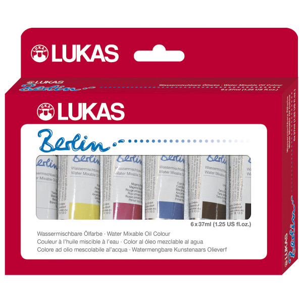 Lukas – Berlin Wasservermischbare Ölfarben-Set